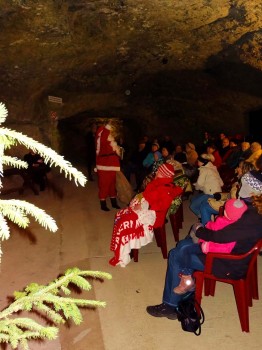 Auftritt des Weihnachtsmann