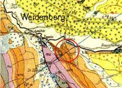 geologische Karte Weidenberg geologische Karte Weidenberg